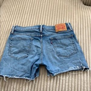 Levi denim shorts